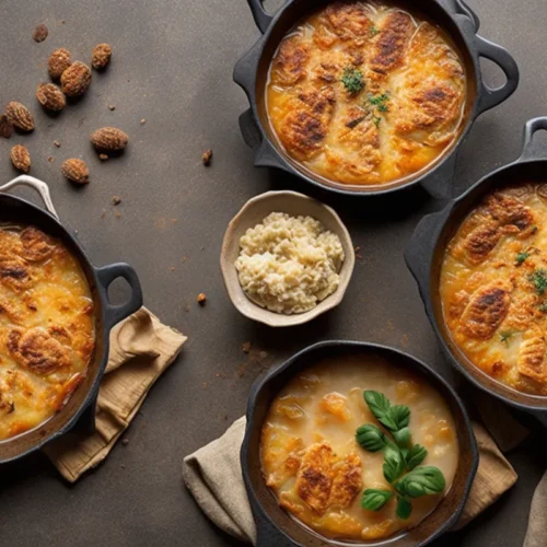 Recette soupe a loignon gratinee