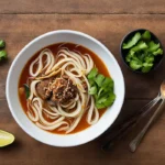 Recette soupe de boeuf et nouilles udon