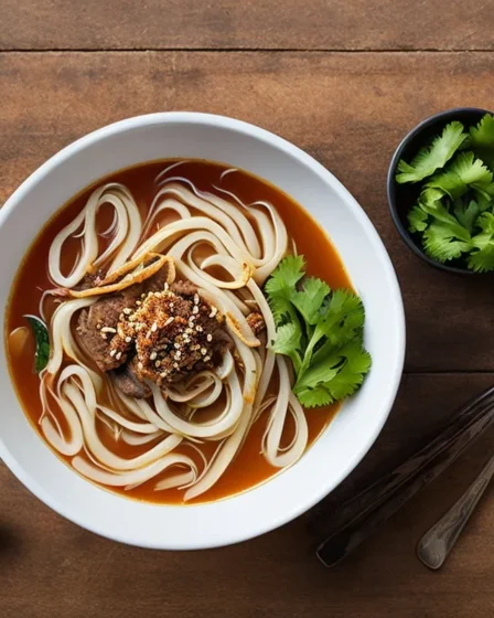 Recette soupe de boeuf et nouilles udon