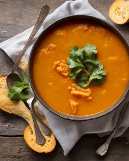 Recette soupe de carottes au gingembre