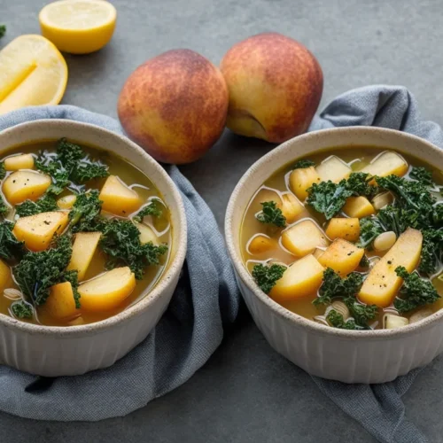 Recette soupe de chou kale et pommes de terre