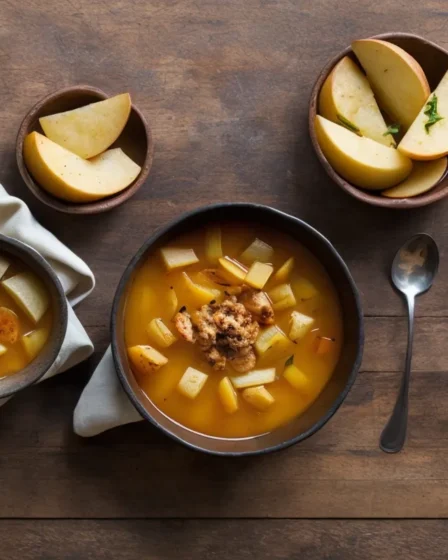 Recette soupe de poireaux et pommes de terre