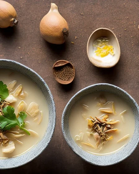 Recette soupe thai coco citronnelle