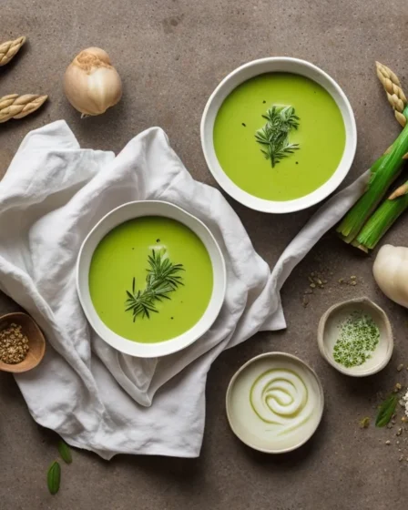 Recette veloute dasperges vertes