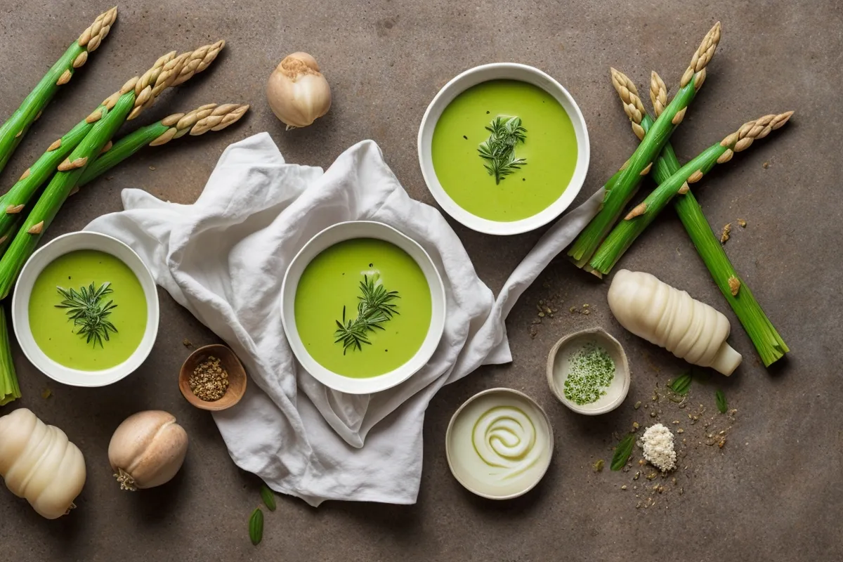 Recette veloute dasperges vertes