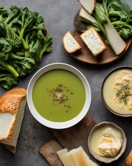 Recette veloute de brocolis au fromage