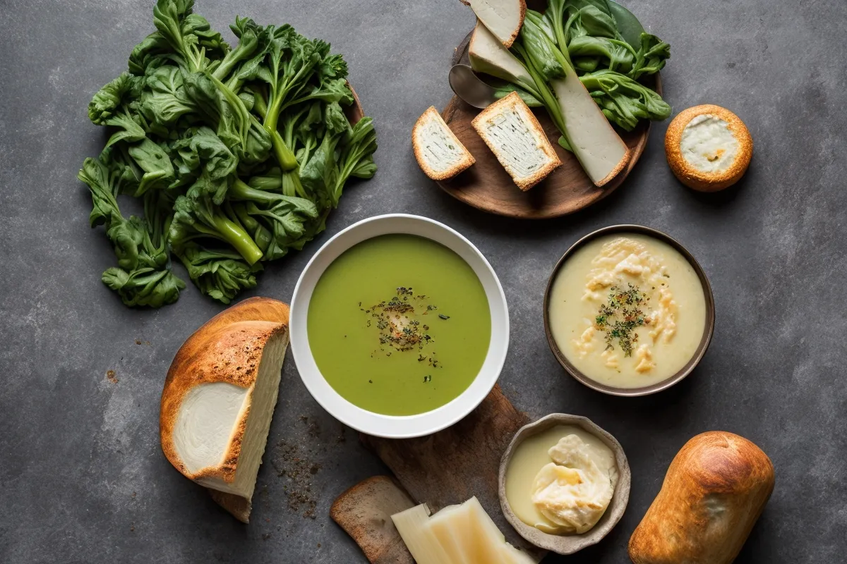 Recette veloute de brocolis au fromage