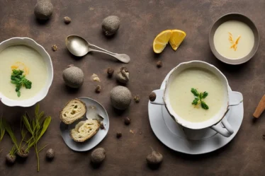 Recette veloute de celeri rave a la truffe