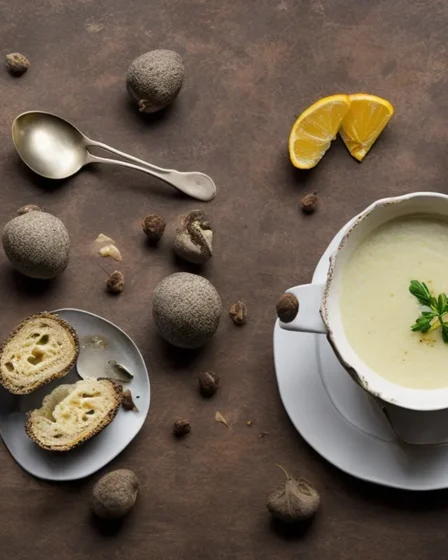 Recette veloute de celeri rave a la truffe