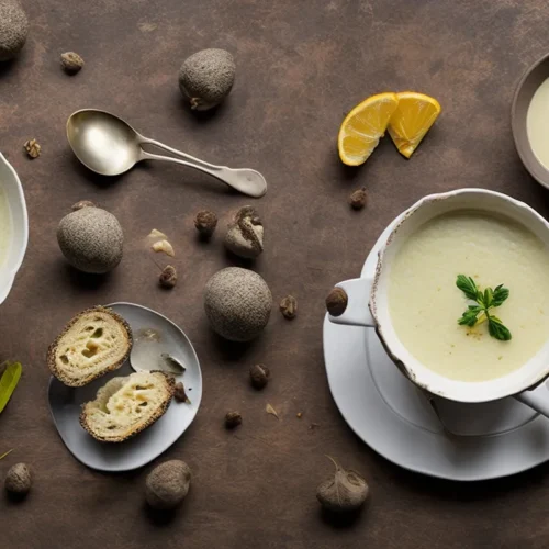 Recette veloute de celeri rave a la truffe
