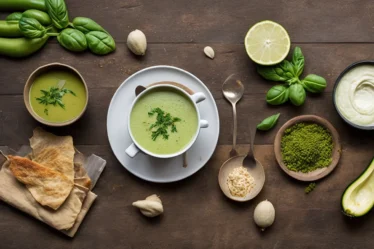 Recette veloute de courgette et basilic