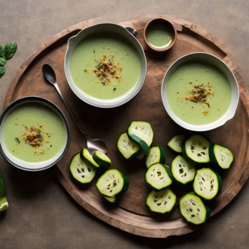 Recette veloute de courgettes au kiri