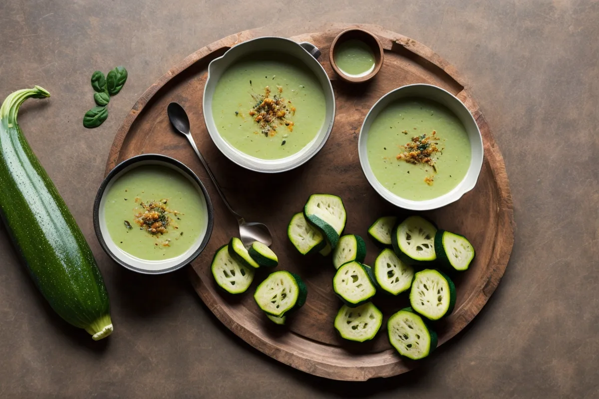 Recette veloute de courgettes au kiri
