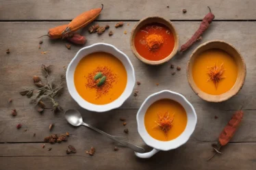 Recette veloute de mais doux et paprika