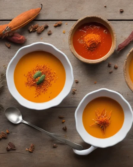 Recette veloute de mais doux et paprika