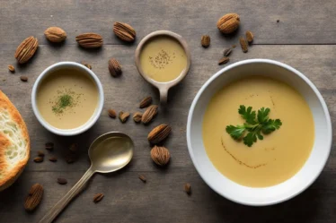 Recette veloute de navets au cumin