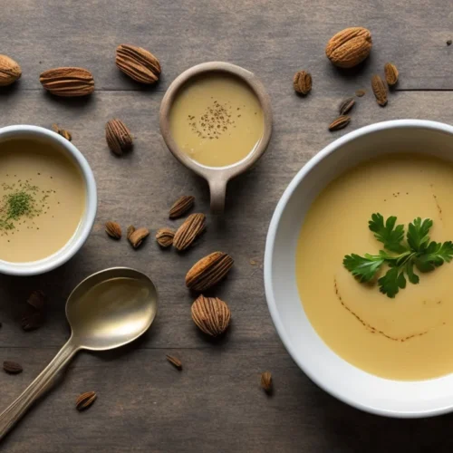 Recette veloute de navets au cumin