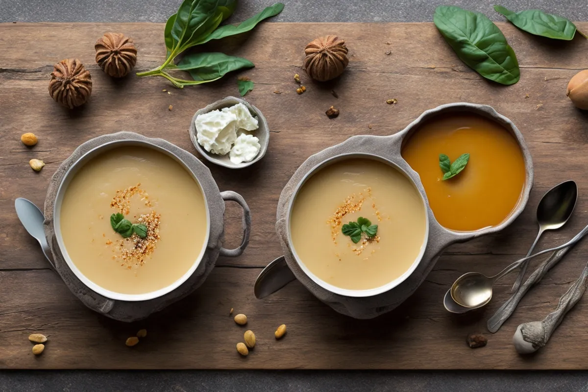 Recette veloute de potimarron a la creme