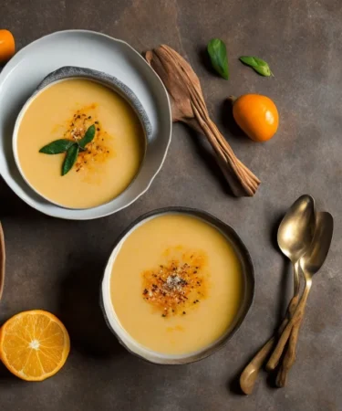 Recette veloute de potiron aux epices douces