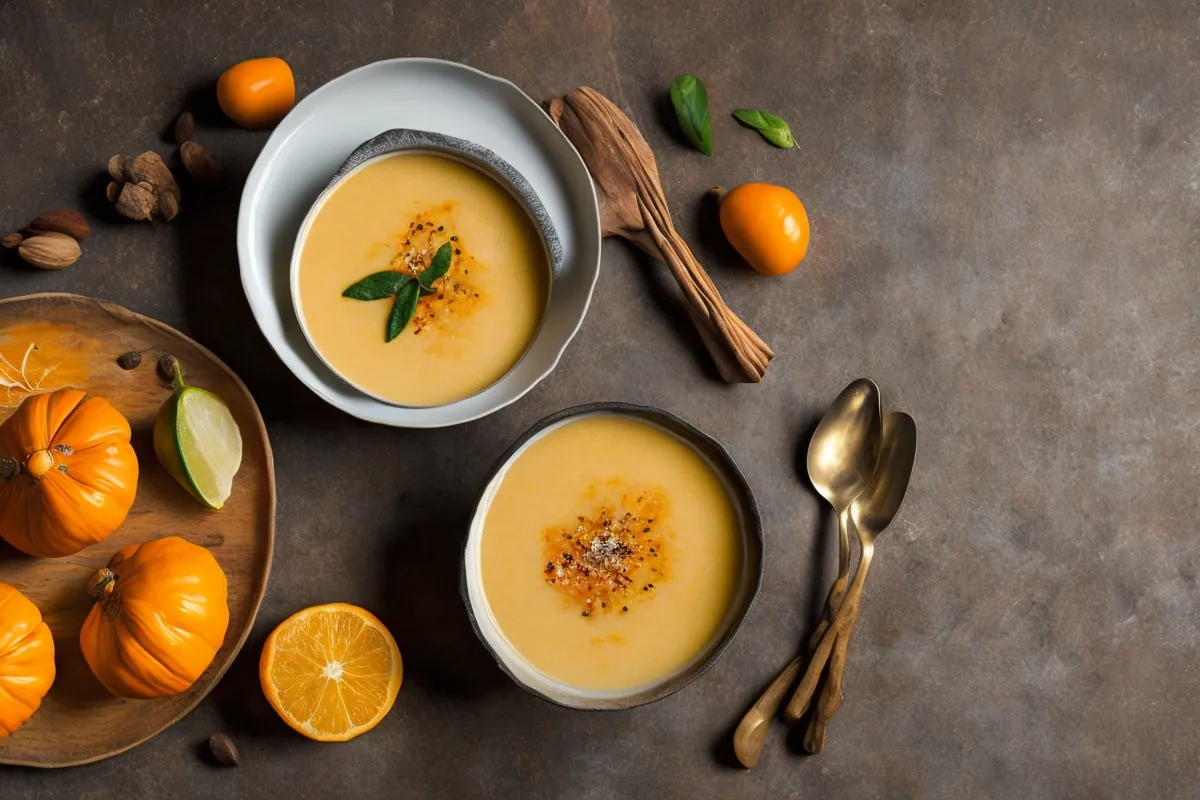 Recette veloute de potiron aux epices douces