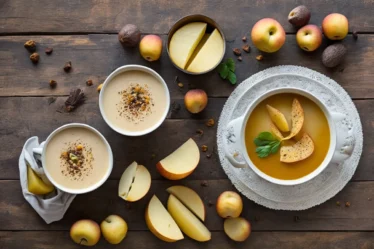 Recette veloute de radis noir et pommes