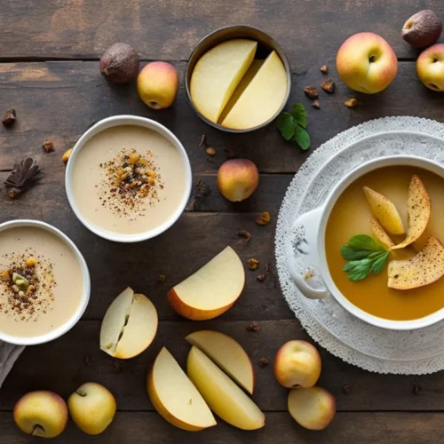 Recette veloute de radis noir et pommes