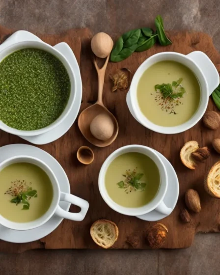 Recette veloute de topinambours a lail