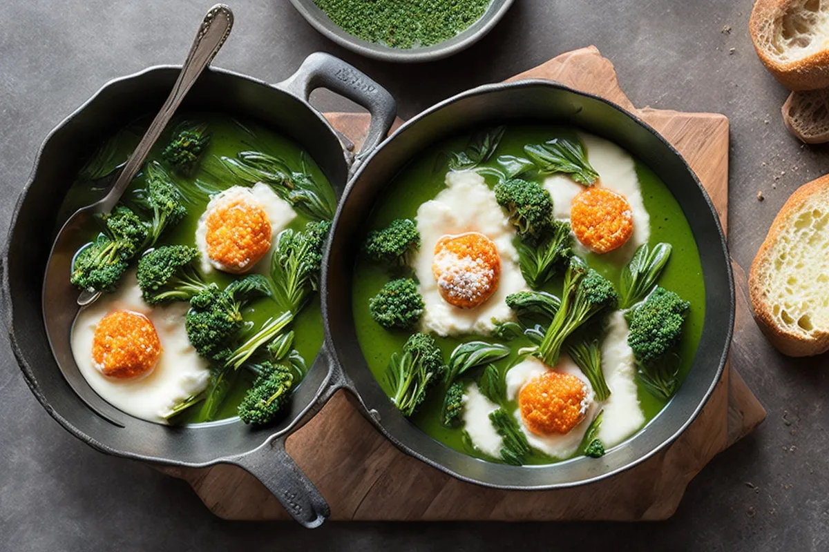 Recette veloute depinards et ricotta