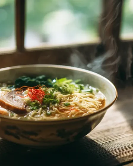 recette Ramen shoyu au porc effiloché
