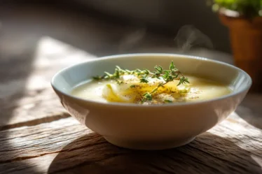 recette Velouté de céleri branche et pommes vertes