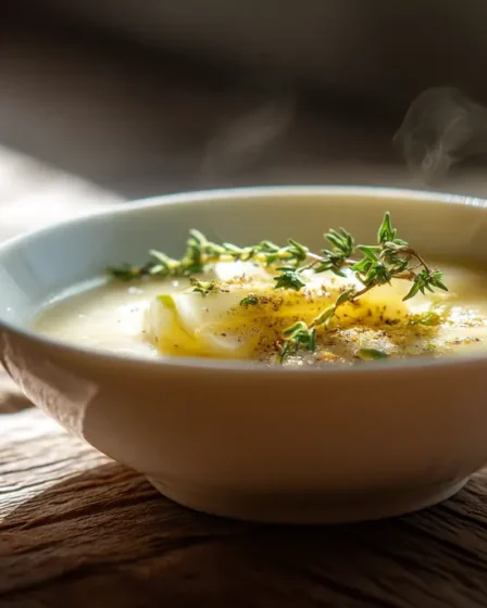recette Velouté de céleri branche et pommes vertes